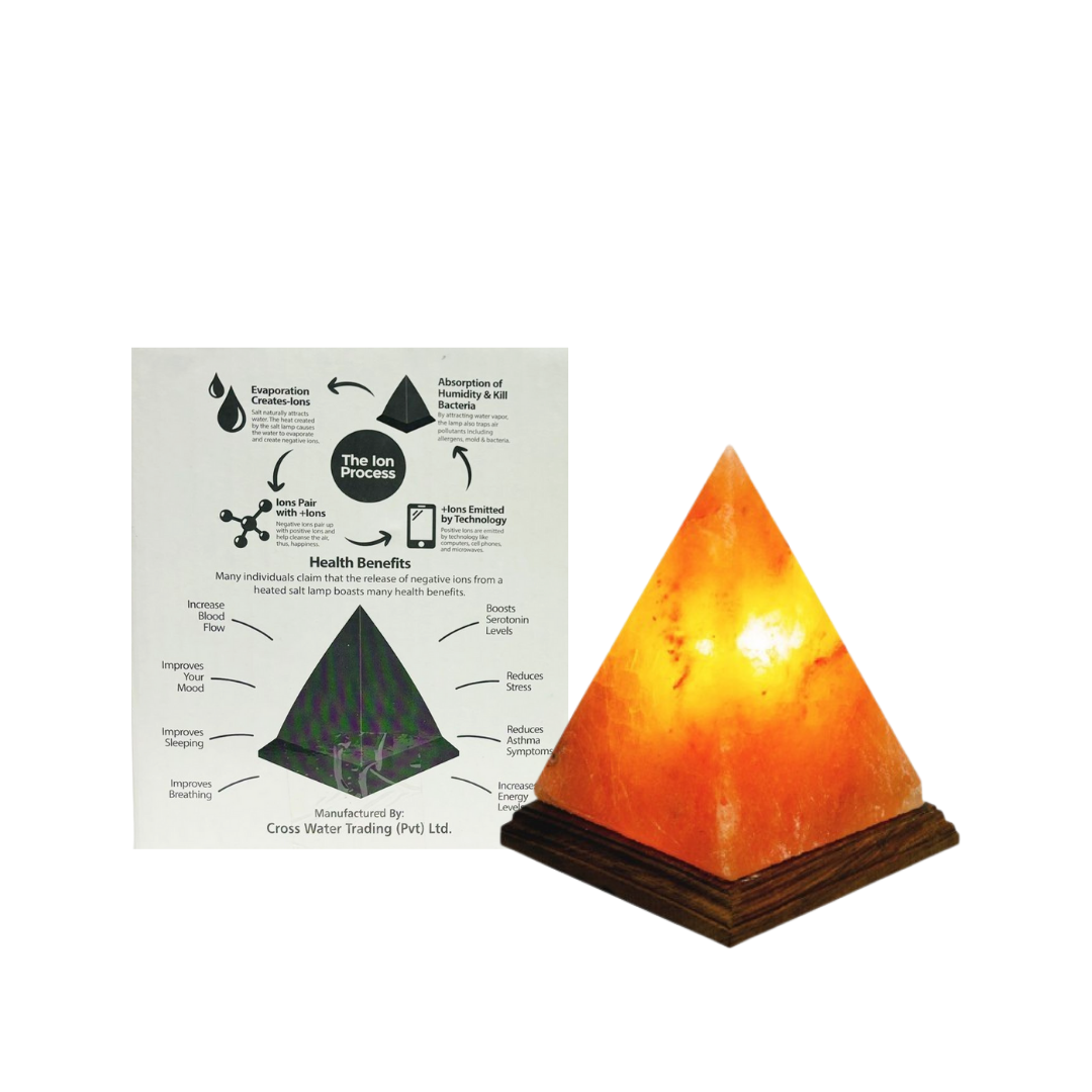 Pyra-Glow Salt Pyramid