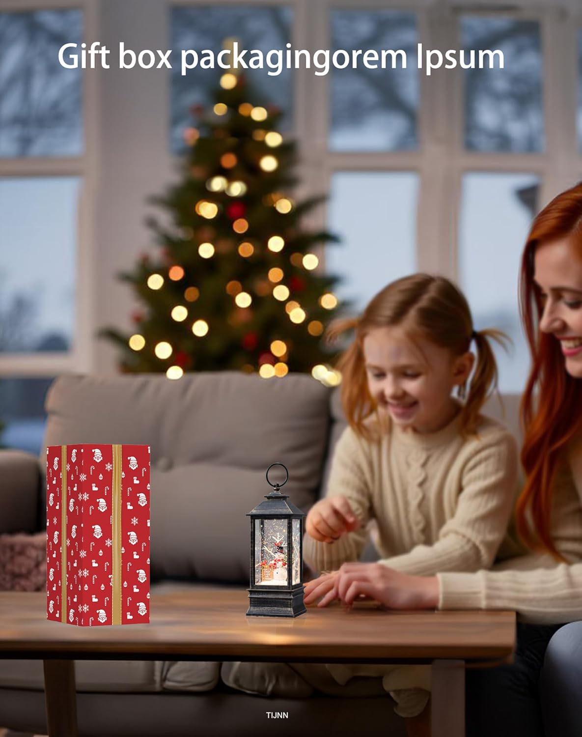 Frosty’s Tree Farm Musical Snow Globe Light