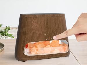 Himalayan Salt Aromatherapy Diffuser & Humidifier – SALKING 2-in-1, 150ml