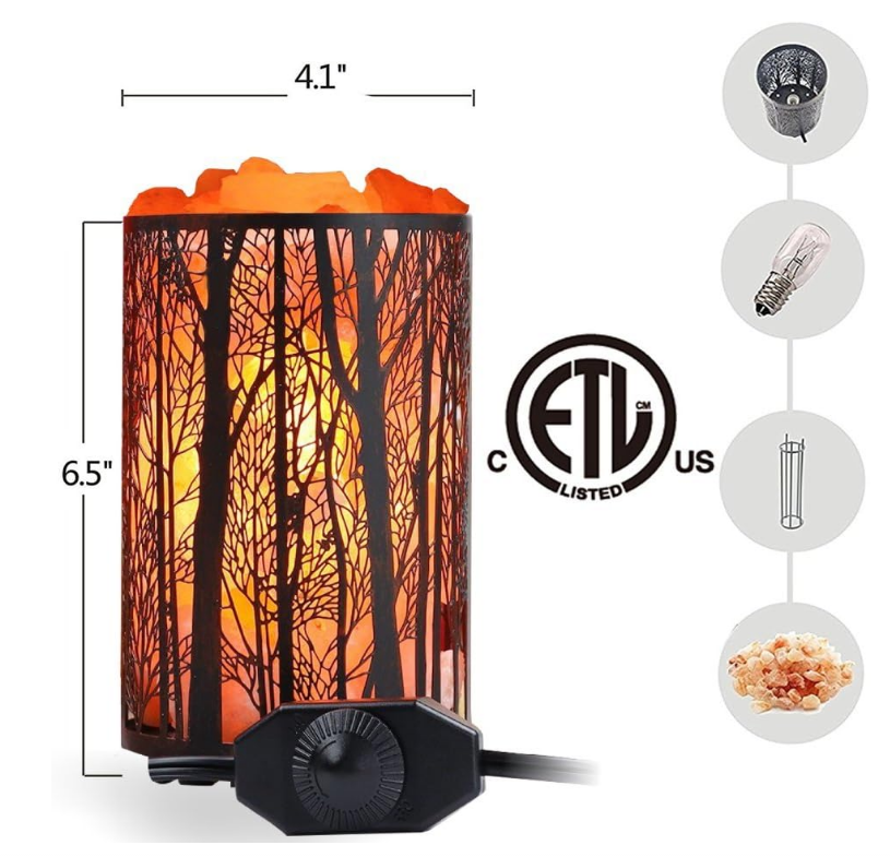 Enchanted Forest Salt Lamp