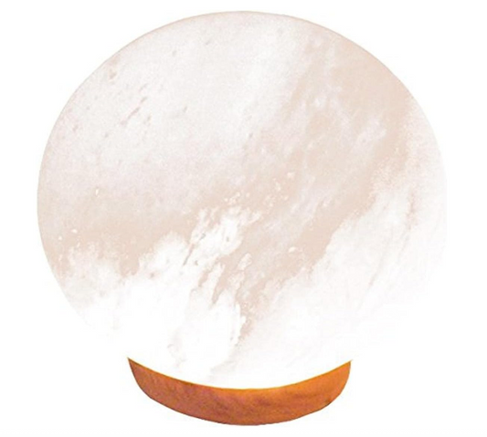 LunarGlow Crystal Moon Lamp