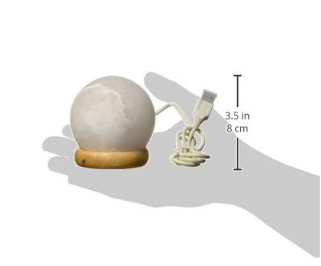 LunarGlow Crystal Moon Lamp