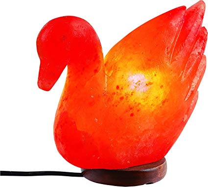 SOLD OUT!!  Serenity Swan Himalayan Salt Lamp