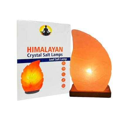 Coral Leaf Salt Lamp