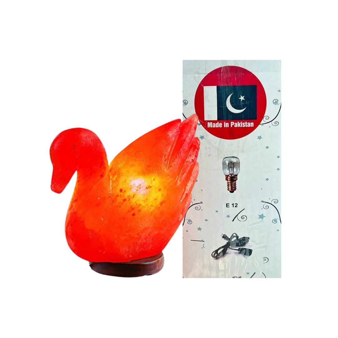 Serenity Swan Himalayan Salt Lamp