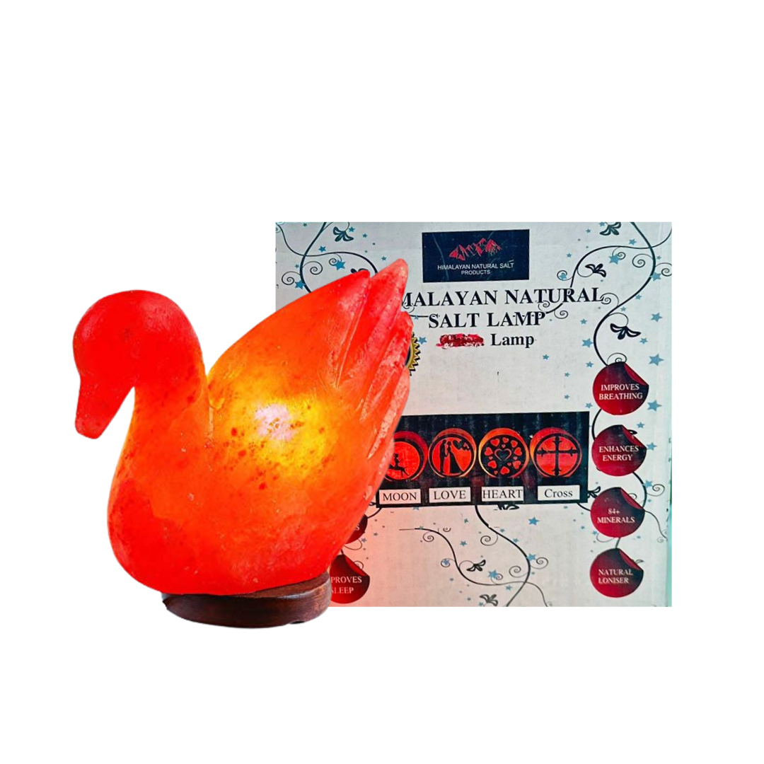 Serenity Swan Himalayan Salt Lamp