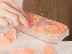 Himalayan Salt Aromatherapy Diffuser & Humidifier – SALKING 2-in-1, 150ml
