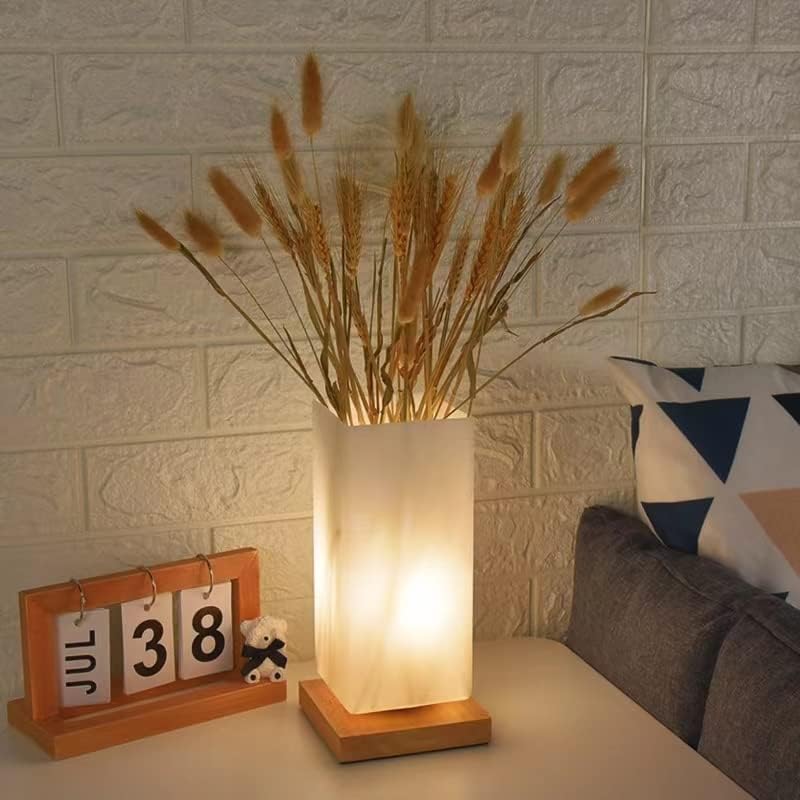 LumiVase Frosted Glass Lamp