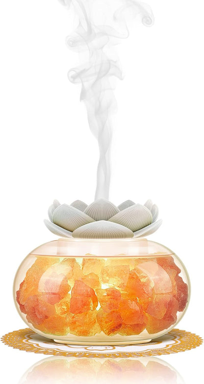LotusBreeze 7-Color Himalayan Salt LED Diffuser