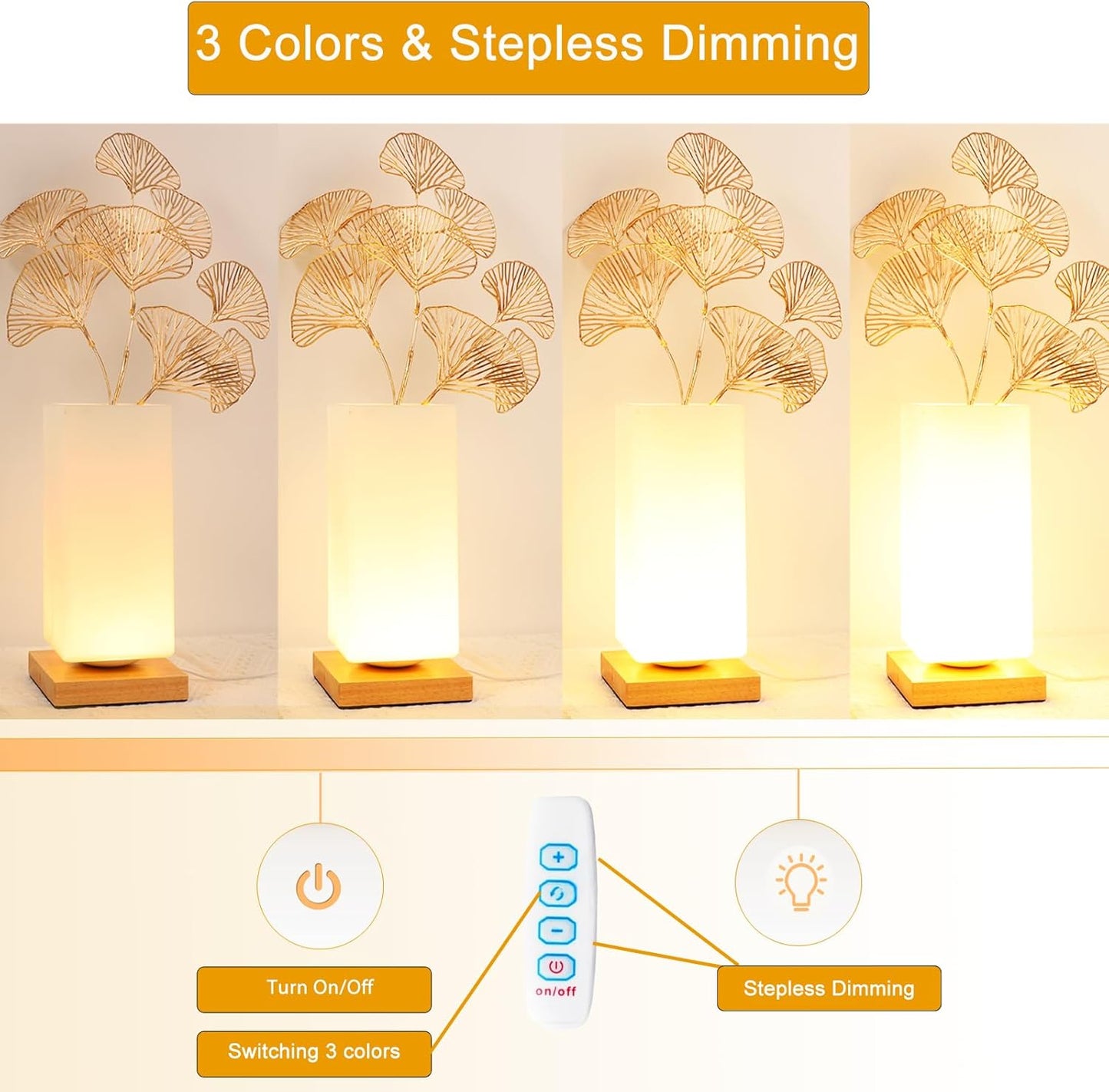 LumiVase Frosted Glass Lamp