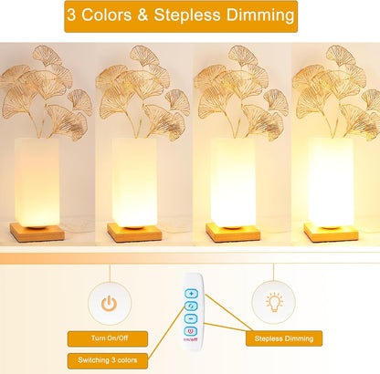 LumiVase Frosted Glass Lamp