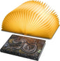 3D Dragon Book Lamp – Embossed Folding Night Light with Color-Changing LED