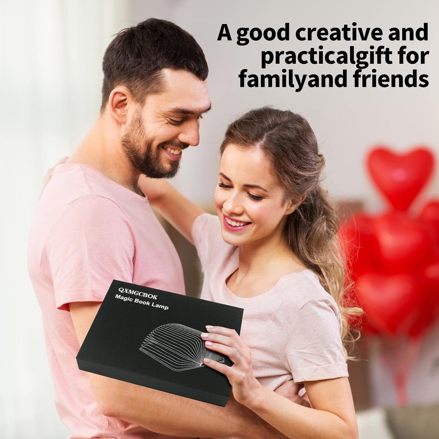 3D Dragon Book Lamp – Embossed Folding Night Light with Color-Changing LED