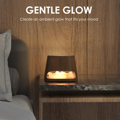 Himalayan Salt Aromatherapy Diffuser & Humidifier – SALKING 2-in-1, 150ml