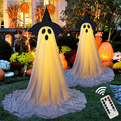 Glowing Halloween Standing Ghosts