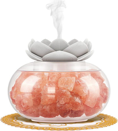 LotusBreeze 7-Color Himalayan Salt LED Diffuser