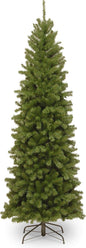 6FT Slim Artificial Christmas Tree with Metal Stand