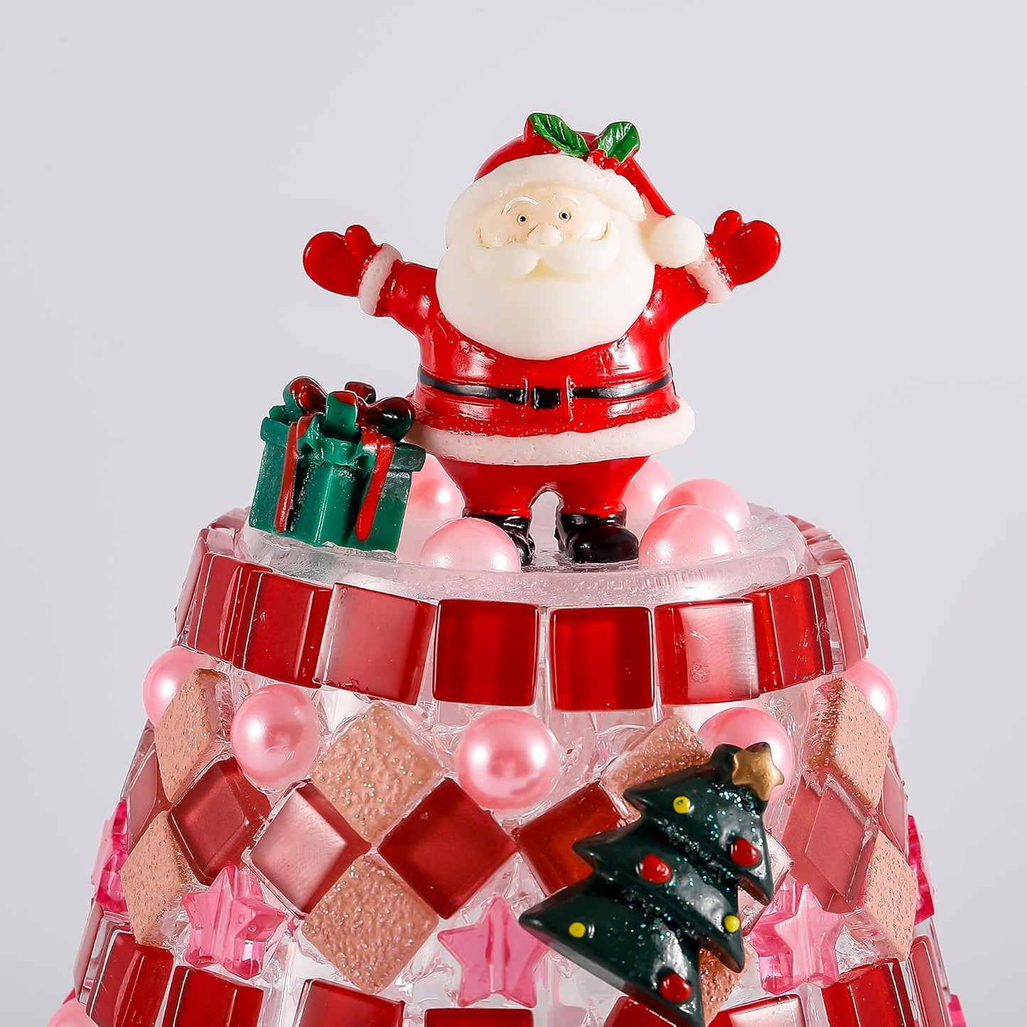 SantaGlow Christmas Lamp
