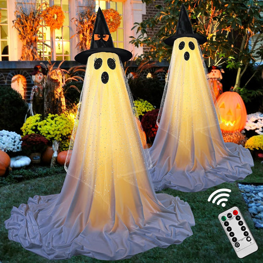 Glowing Halloween Standing Ghosts