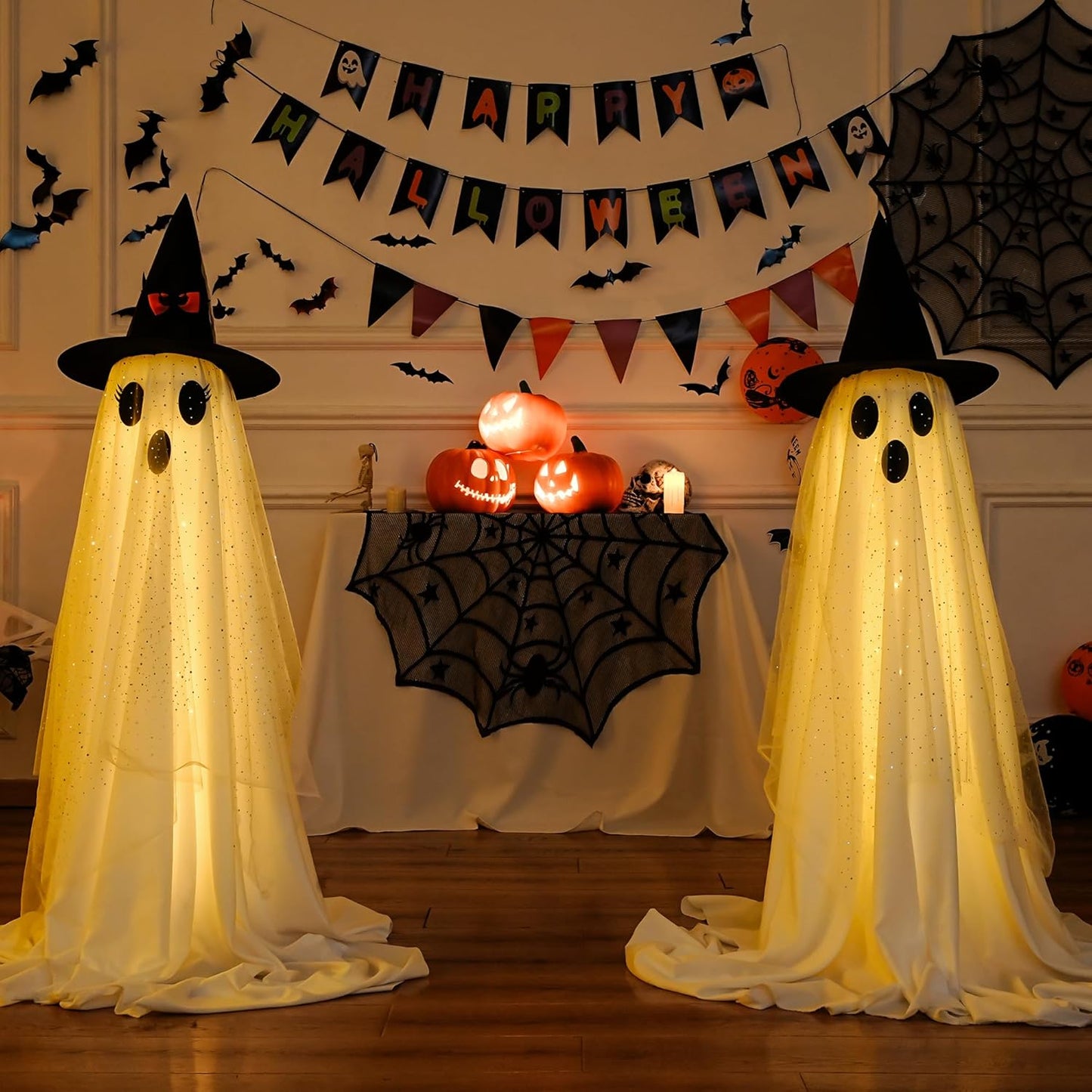Glowing Halloween Standing Ghosts