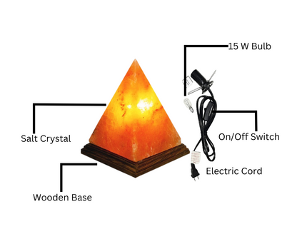 Pyra-Glow Salt Pyramid