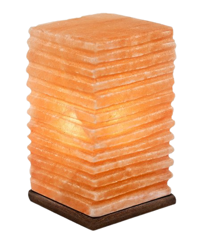 Geometric Glow Salt Lamp