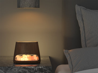 Himalayan Salt Aromatherapy Diffuser & Humidifier – SALKING 2-in-1, 150ml